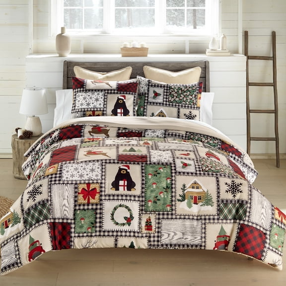 Donna Sharp Winter Cottage 3pc Comforter Set from Your  by  Sharp