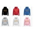 thumbnail image 1 of Queen Crown Gold Printed Design Women's Hoodie Long Sleeve Sweatshirt Soft and Comfy Hoodie, Lightweight Hoodie Royal Blue Small, 1 of 3