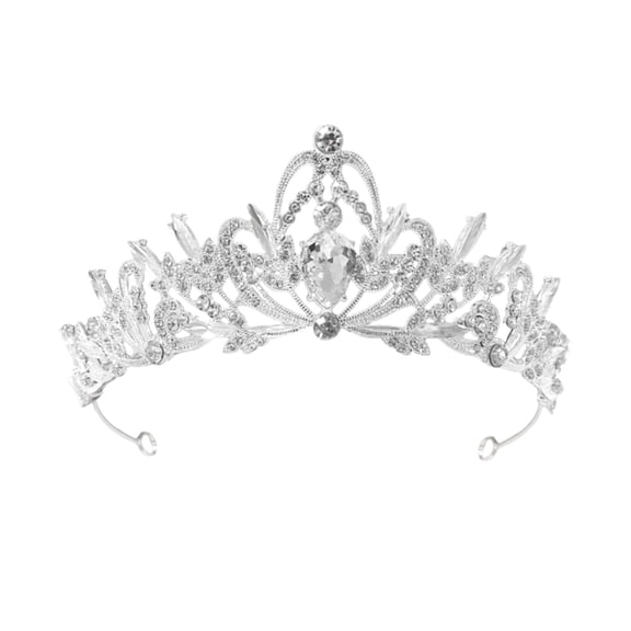 for Women Princess Rhinestone Wedding for Bride Birthday for Women Bride Prom Pageant Halloween Props Hair Accessories