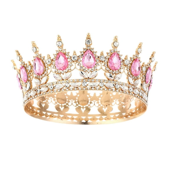 for Women - Rhinestone Wedding with Accents, Bridal Princess Birthday Hair Accessories for Party, Prom Gift