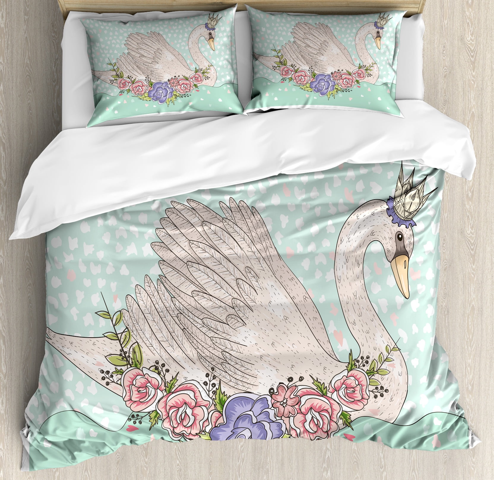 Eternal Swan Bond WJ0802053CL Duvet Cover Set main image 1