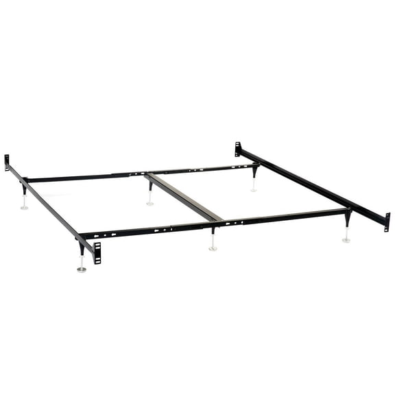 Esme Queen or E King Bed Frame Black (Headboard & Footboard)