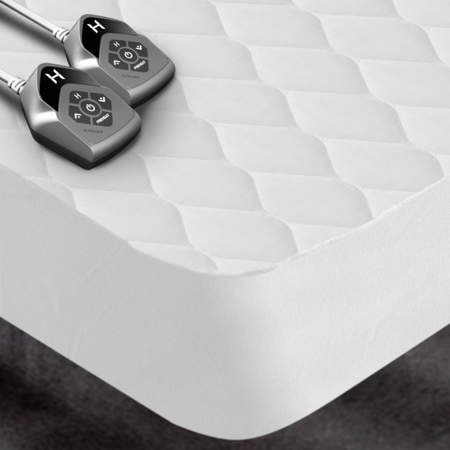 Queen Electric Heated Quilted Mattress Pad