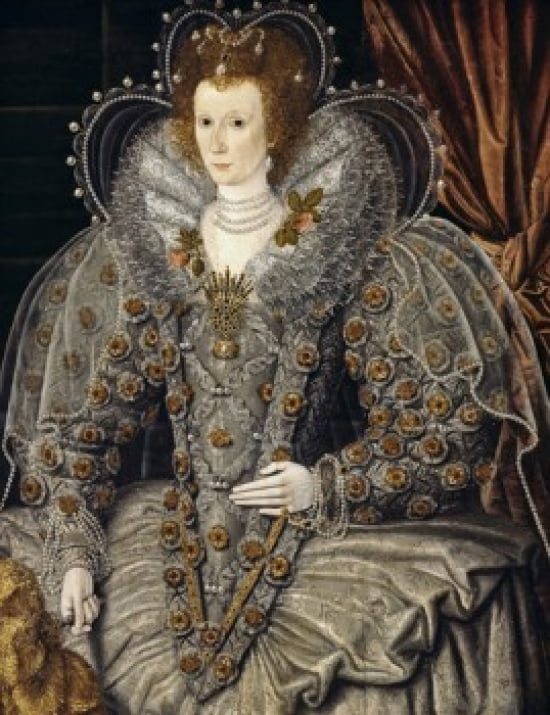 Queen Elizabeth I of England 16th Century British School Canvas Art - (18 x 24)