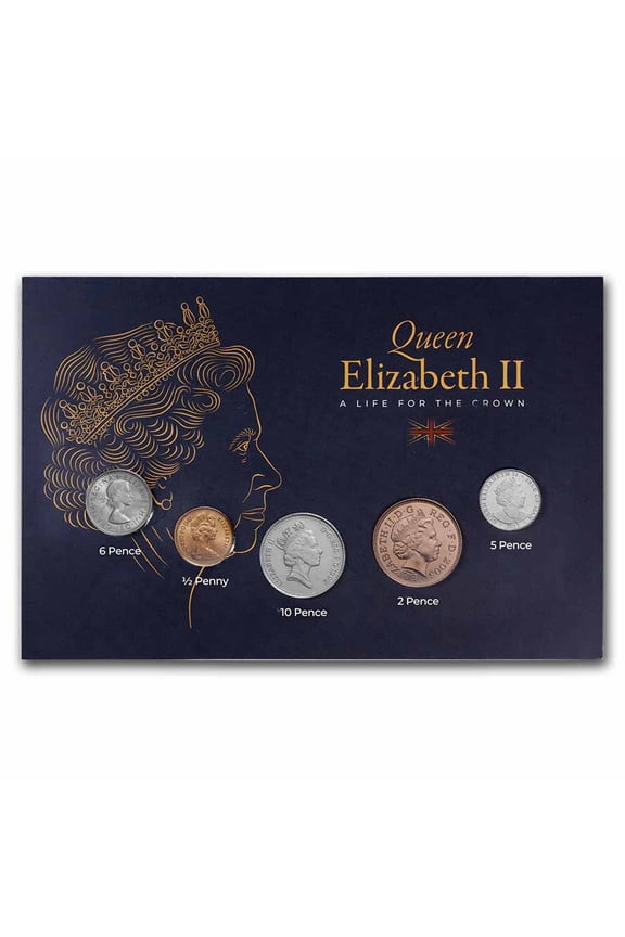 Queen Elizabeth II Life for the Crown 5-Coin Set BU