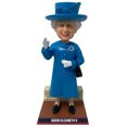 thumbnail image 1 of Queen Elizabeth II Light Blue Bobblehead, 1 of 1