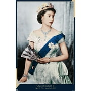 Queen Elizabeth II - Queen Wall Poster, 14.725" x 22.375"