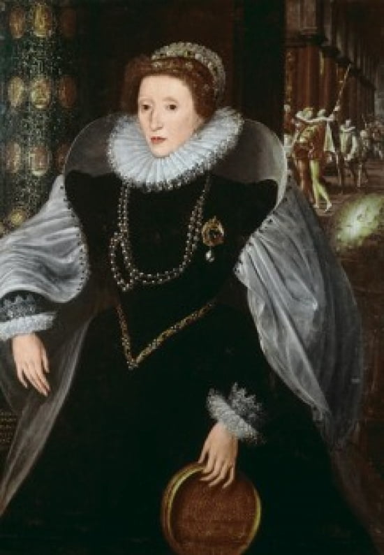 Queen Elizabeth of England Federico Zuccari (1540-1609 Italian) Pinacoteca Sienna Italy Canvas Art - Federico Zuccari (18 x 24)