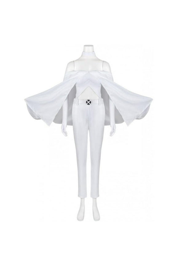Queen Emma Frost Elegant Sexy Outfit Suit - White Uniform for Women