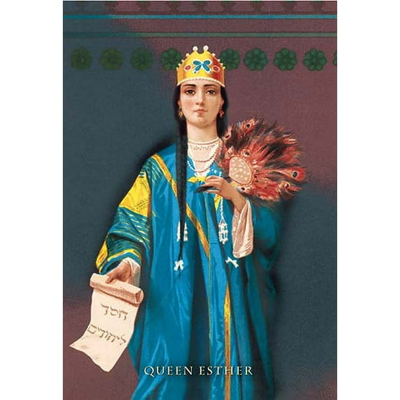 Queen Esther Fine art canvas print (20" x 30")