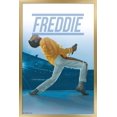 thumbnail image 1 of Queen - Freddie Mercury Live Wall Poster, 22.375" x 34", Framed, 1 of 3