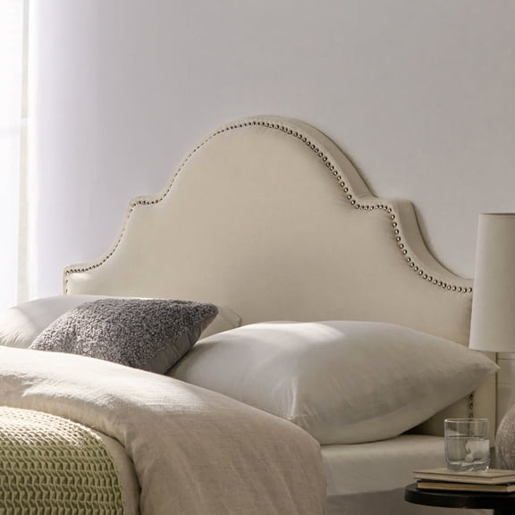 Queen & Full Compatible | Add Allure to Bedroom with Studded Rim | Customize Height for Bed