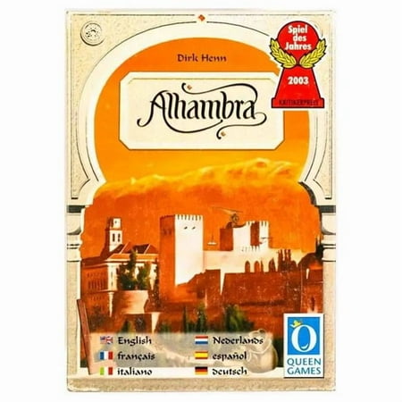 Queen Games QNG10802 Alhambra Compact Edition Board Game