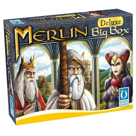 Queen Games Merlin-Deluxe Big Box Board Games