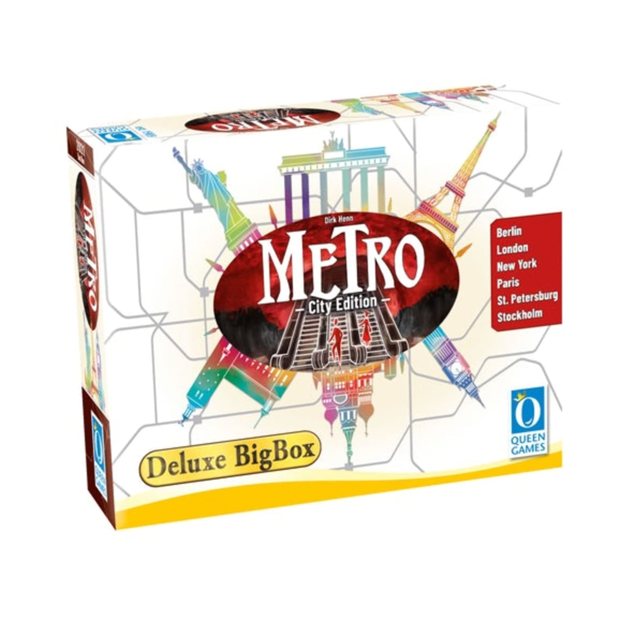 Queen Games Metro City Edition Deluxe Big Box - Walmart.com