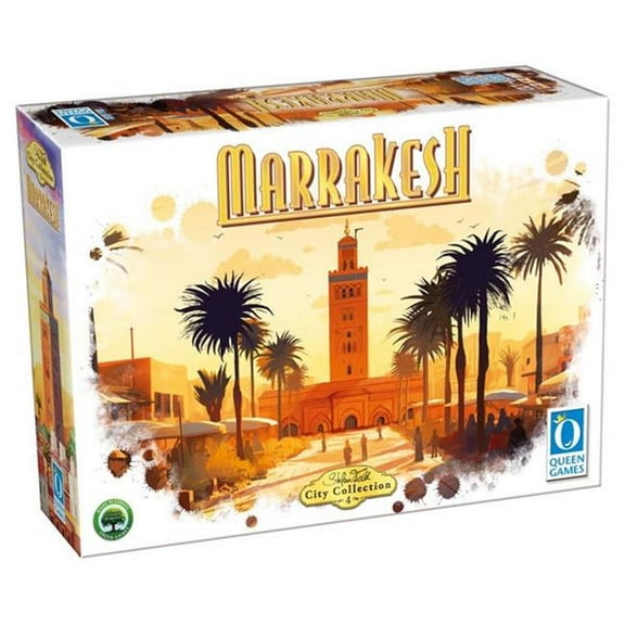 Queen Games QNG26233 SFCC 4 Marrakesh Classic Edition Board Game
