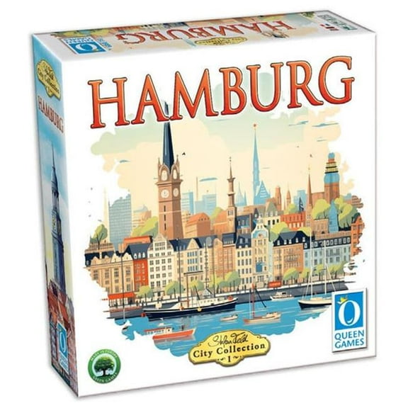 Queen Games QNG26192 Stefan Feld City Collection 1 Hamburg Classic Edition Board Game