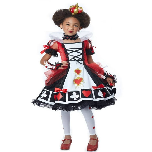 Queen Girl's Halloween Fancy-Dress Costume for Child, S