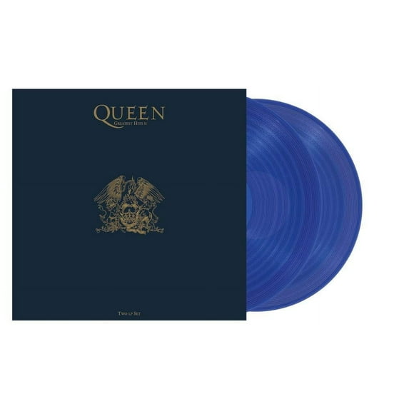Queen Greatest Hits 2 - Exclusive Limited Edition Blue Colored 2x Vinyl LP