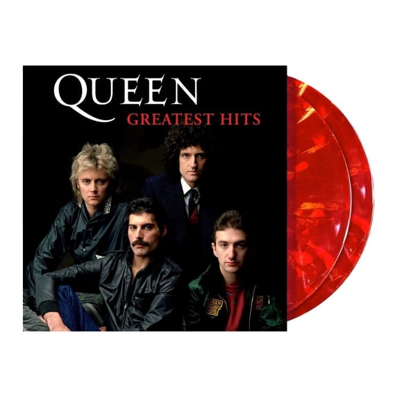 Queen - Greatest Hits I (Red w/ Orange Swirl ) - Music & Performance - Vinyl