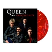 Queen - Greatest Hits I Red w/ Orange Swirl  - Music & Performance - Vinyl