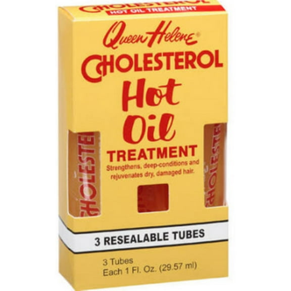 Queen Hekene Cholesterol Hot Oil Treatment, 3 ea (Pack of 2)