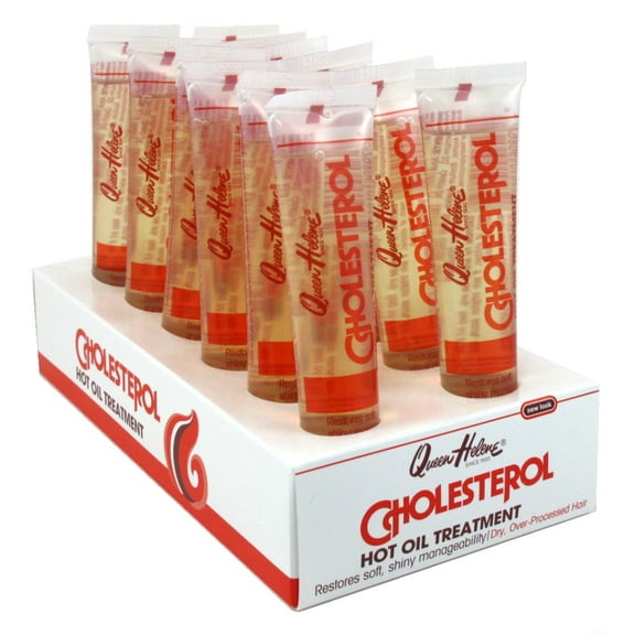 Queen Helene Cholesterol Hot Oil 1 Ounce Tube (12 Pack)