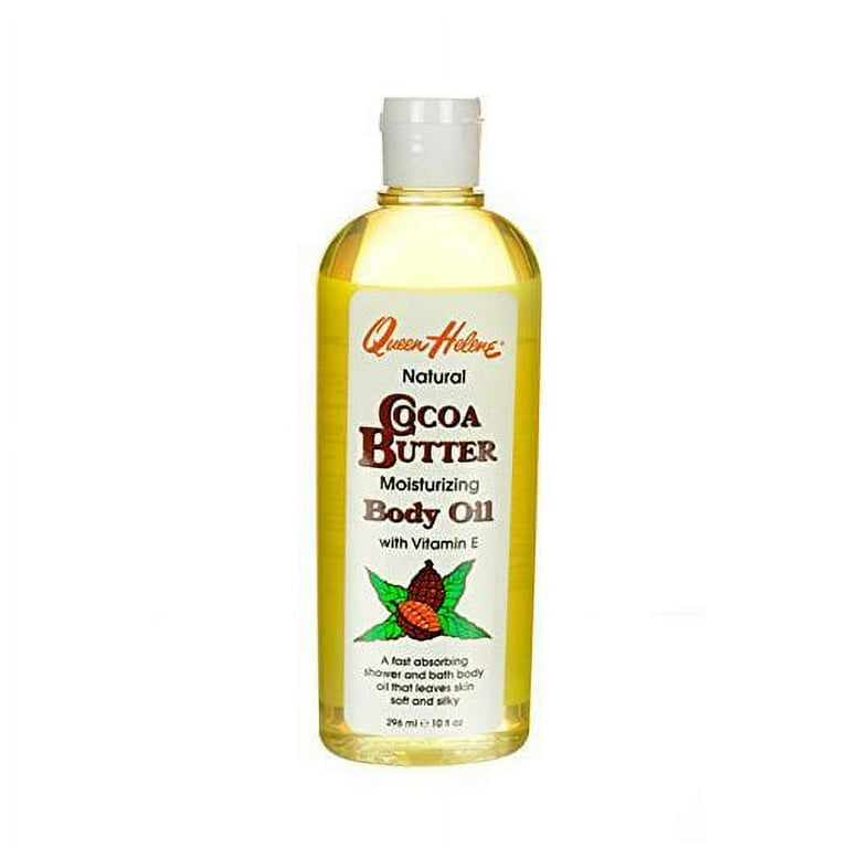 QUEEN HELENE Cocoa Butter Moisturizing Body Oil (10oz) QUEEN HELENE Cocoa Butter Moisturizing Body Oil (10oz)