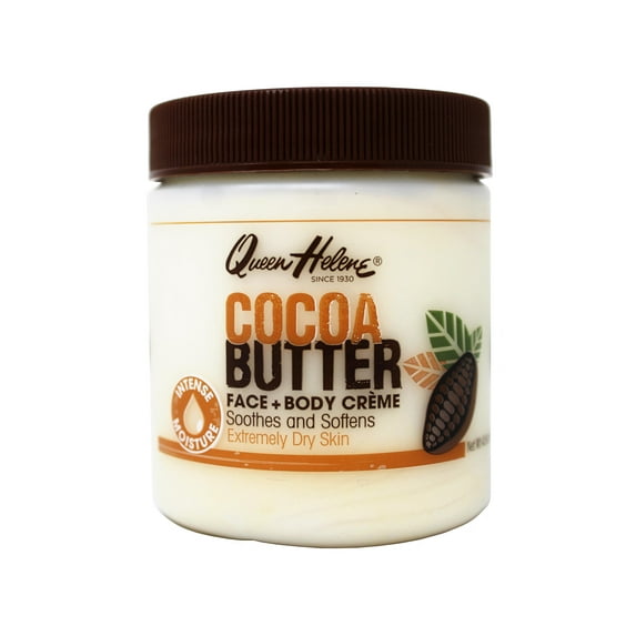 Queen Helene Cocoa Butter Face & Body Cream, 4.8 Oz (Packaging May Vary)