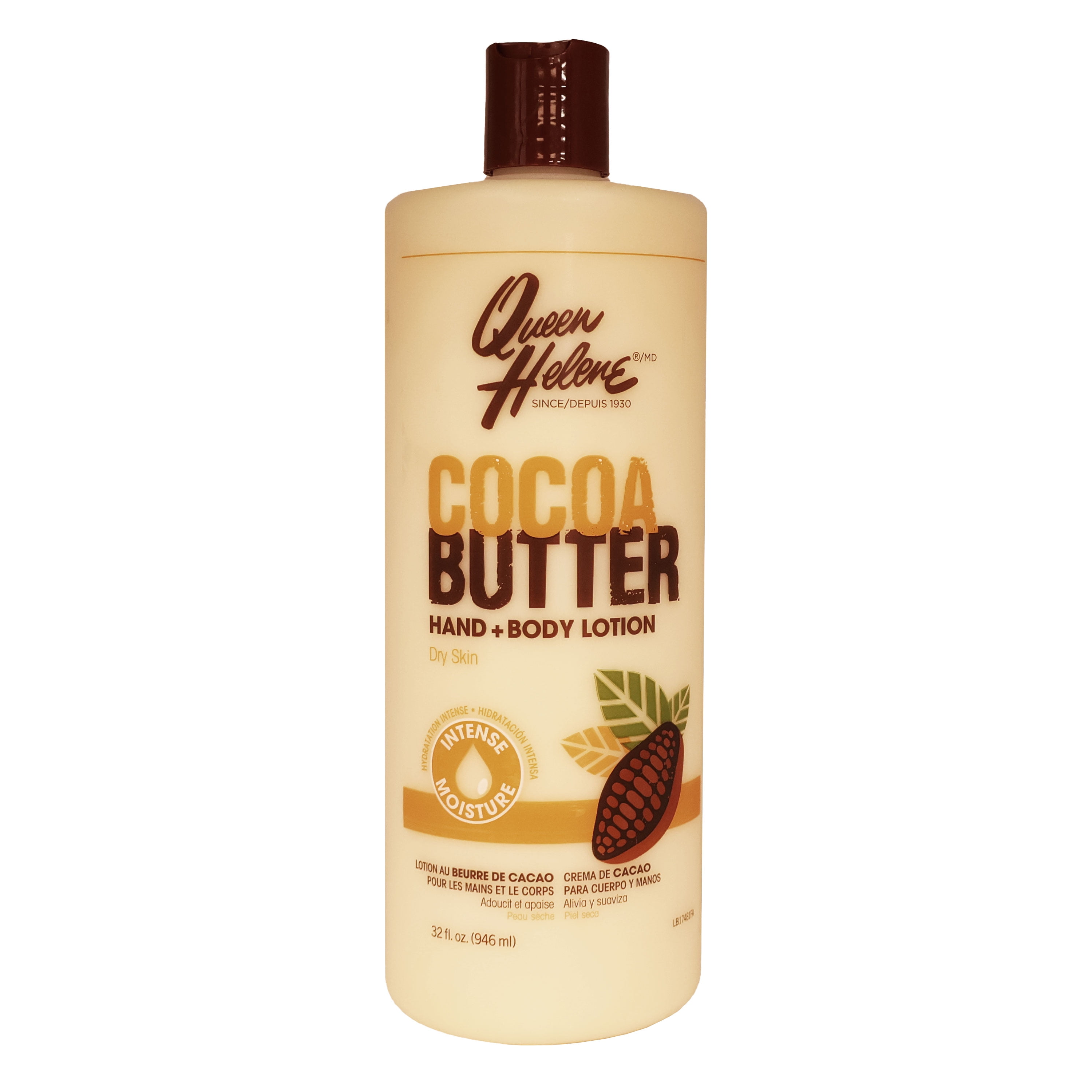 Queen Helene Cocoa Butter Hand and Body Lotion 32 Oz., Pack of 2
