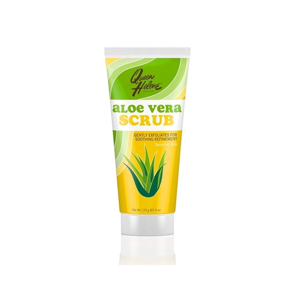 Queen Helene  Gentle Exfoliating Aloe Vera Facial Scrub for Soothing Refinement - (6 oz)