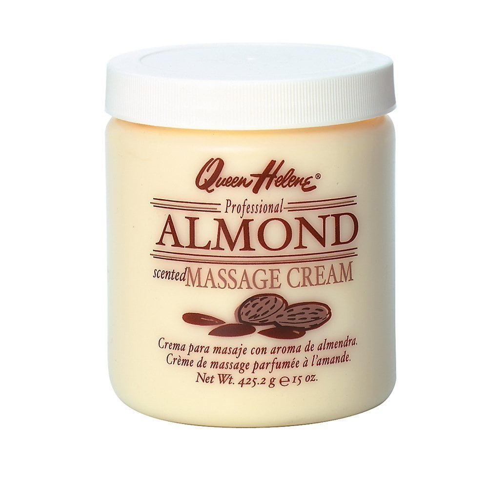Queen Helene Jar Cream Almond Massage 15 Ounce 443ml 6 Pack