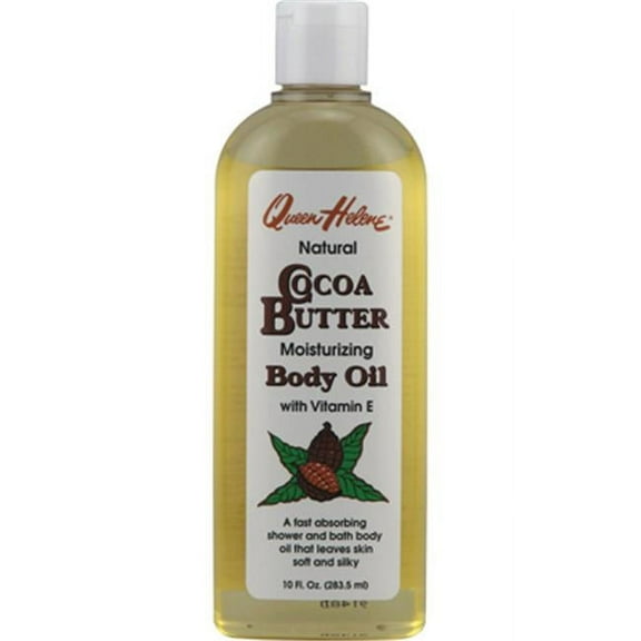Queen Helene Natural Cocoa Butter Moisturizing Body Oil - 10 fl oz