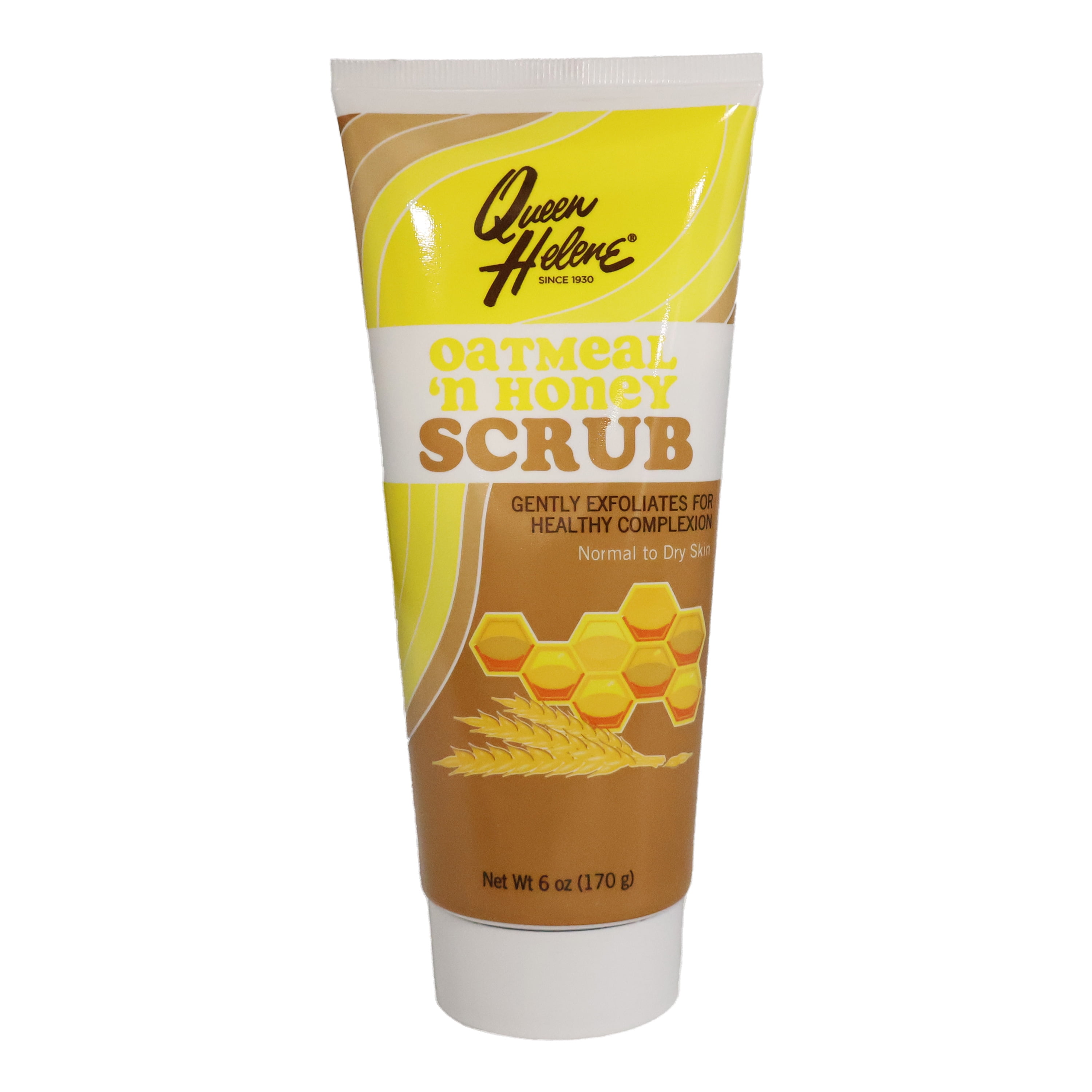 Queen Helene Scrub Oatmeal n Honey, 6 Oz., Pack of 3