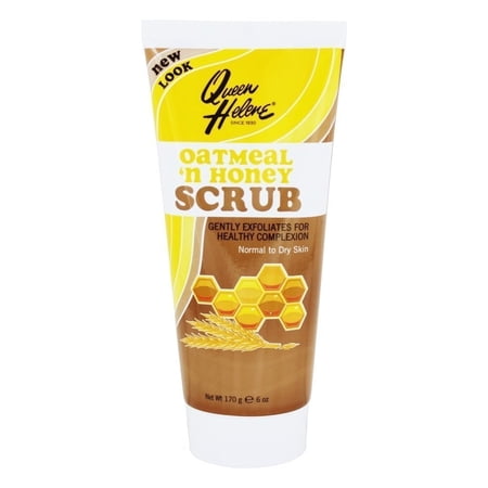 Queen Helene Tube Oatmeal N Honey Scrub 6 Ounce (177ml) (3 Pack) SF1