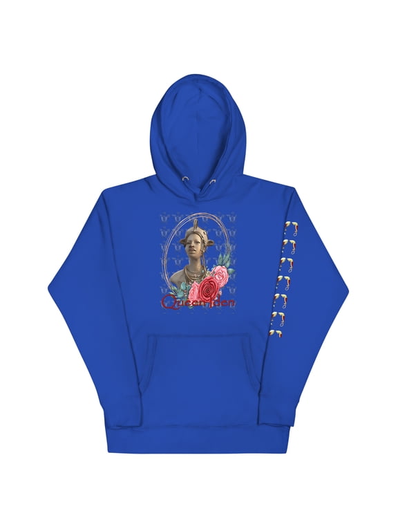 Queen Iden Rose Unisex Hoodie - Team Royal, XL