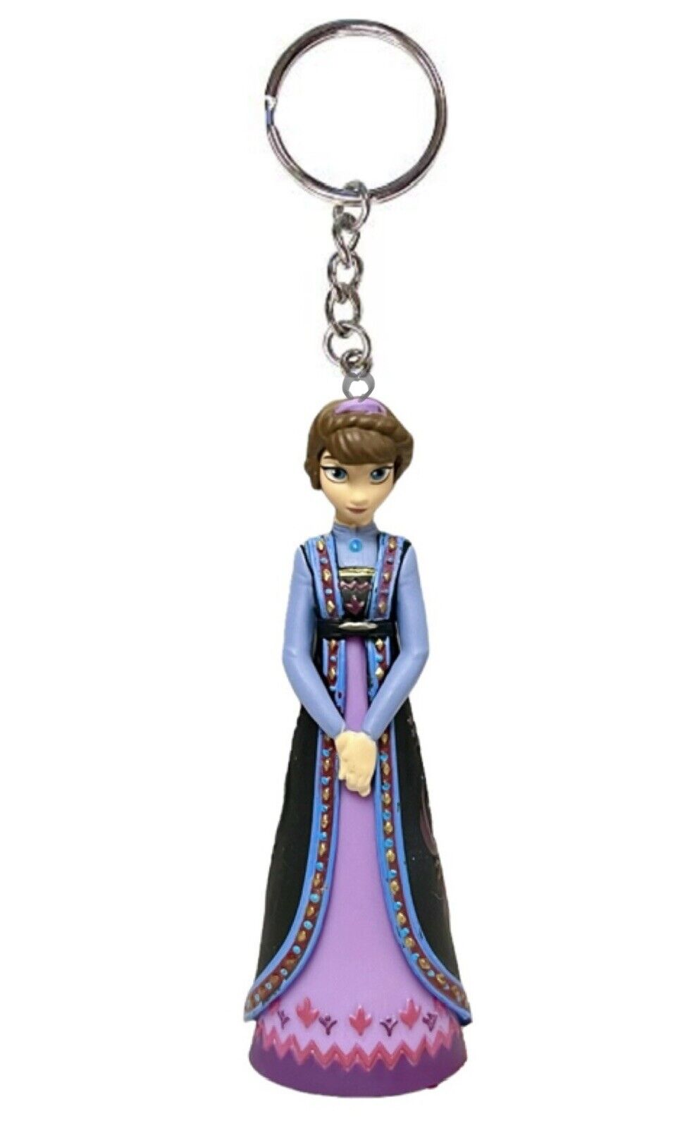 Elsanna Keychains Queen Iduna PVC Key Ring Keychain Elsa Anna Mother Mom Figure Figurine ...