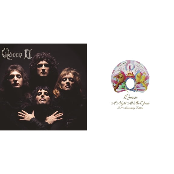 Queen Ii & Night At The Opera (180G/Clear LP Vinyl)