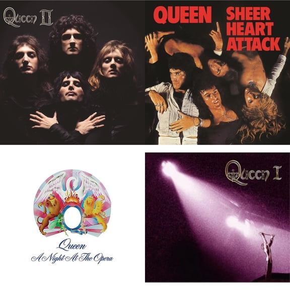 Queen Ii & Sheer Heart Attack (Half-Speed LP Vinyl) & Night At The Opera & Queen I (2024 Mix)
