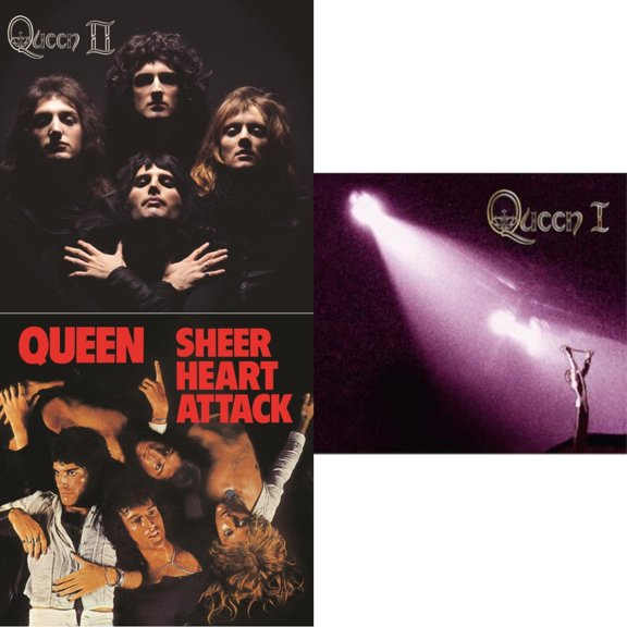 Queen Ii & Sheer Heart Attack (Half-Speed LP Vinyl) & Queen I (2024 Mix)