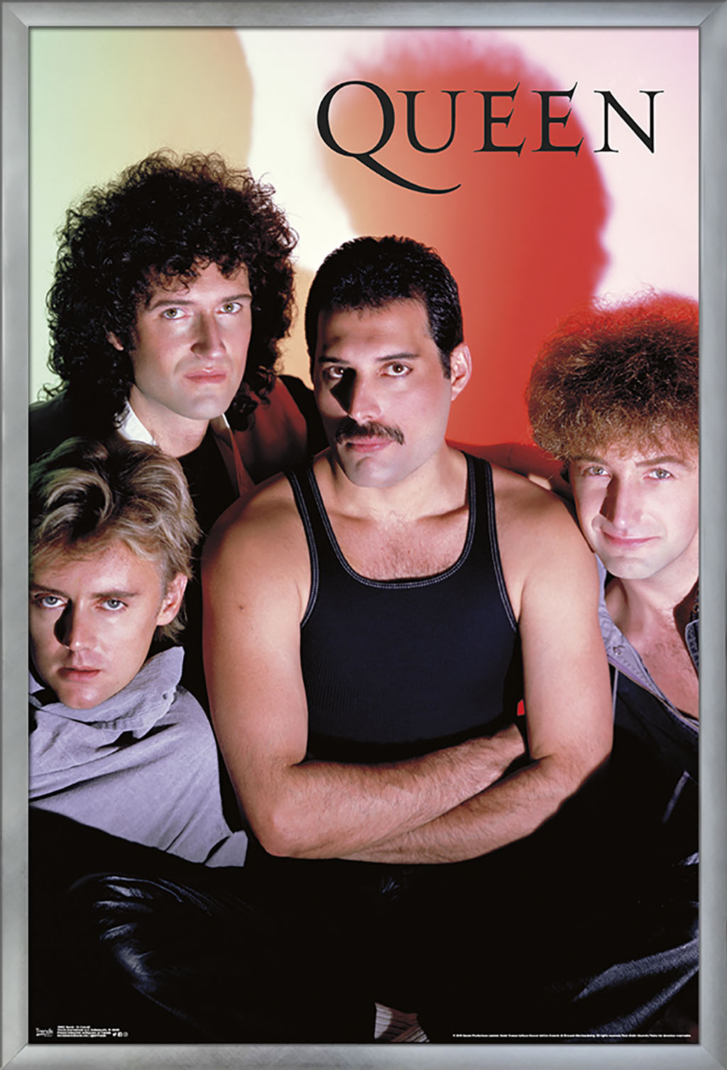 Queen - In Concert Wall Poster, 22.375" x 34", Framed