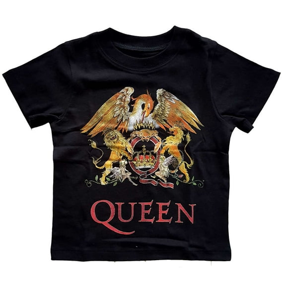 Queen Kids Toddler T-Shirt: Classic Crest (12 Months)