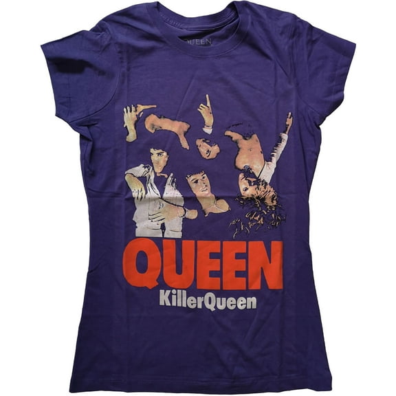 Queen Ladies T-Shirt: Killer Queen (Large)