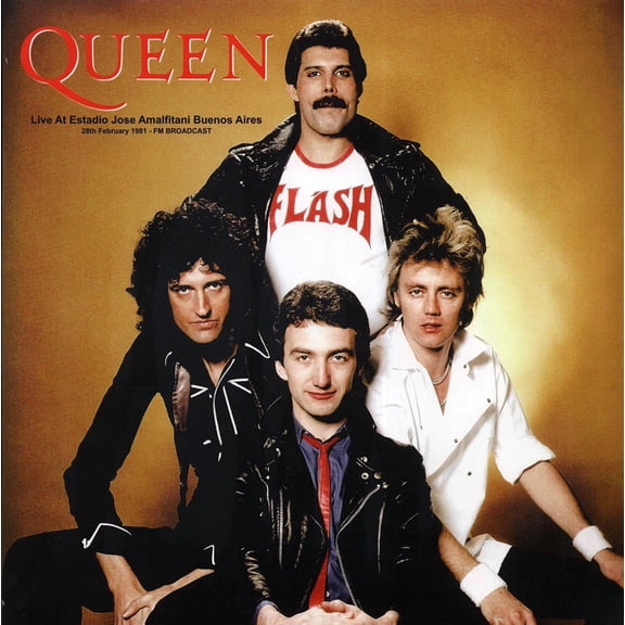 Queen - Live At Estadio Jose Amalfitani Buenos Aires, 28th February 1981 - Vinyl LP