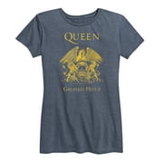 Queen Logo Gold - Women's Short Sleeve Graphic T-Shirt