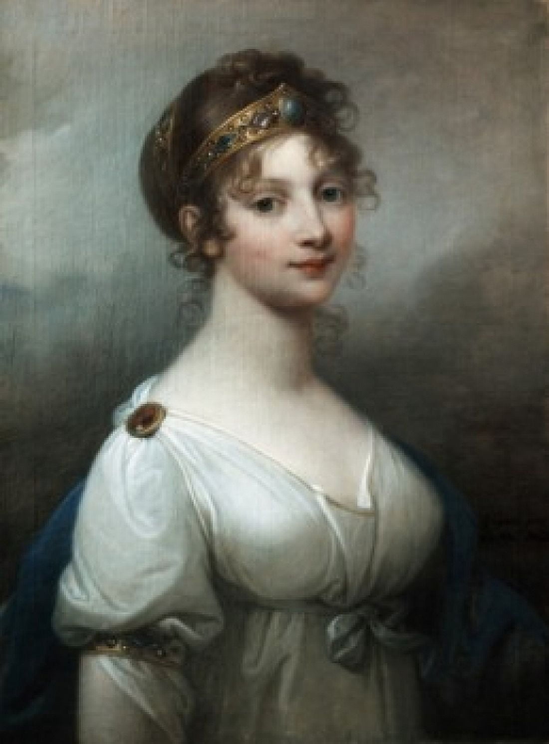 Queen Louise of Prussia Josef Grassi (1757-1838 Austrian) Canvas Art - Josef Grassi (18 x 24)