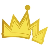 Queen Mal The Daughter of Malificent Crown Art Logo for Nursery Wall Decor - Movie Descendants Artwork Design Vinyl Wall Decal - Film About Villains Being Heroes Icon for Nursery and Kid's Room Vinyl