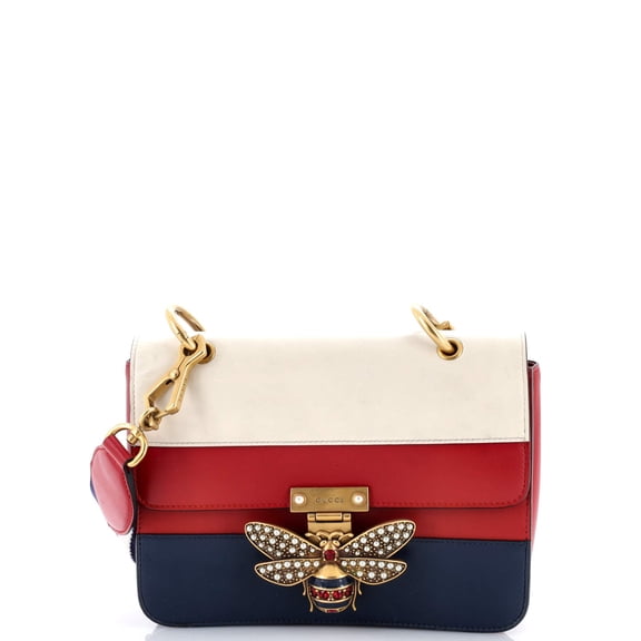 Queen Margaret Flap Bag Colorblock Leather Medium By Rebag