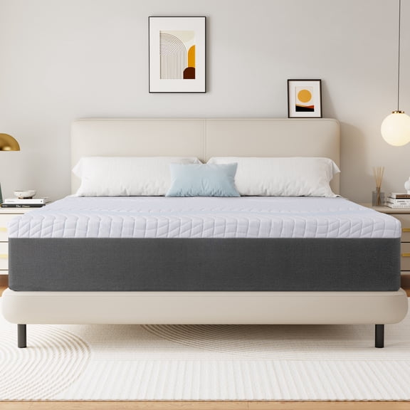 Queen Mattress, 10" Queen Size Memory Foam Mattress in a Box