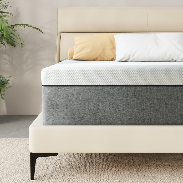 Queen Mattress Telino 10 inch Queen Size Gel Memory Foam Mattress in Box